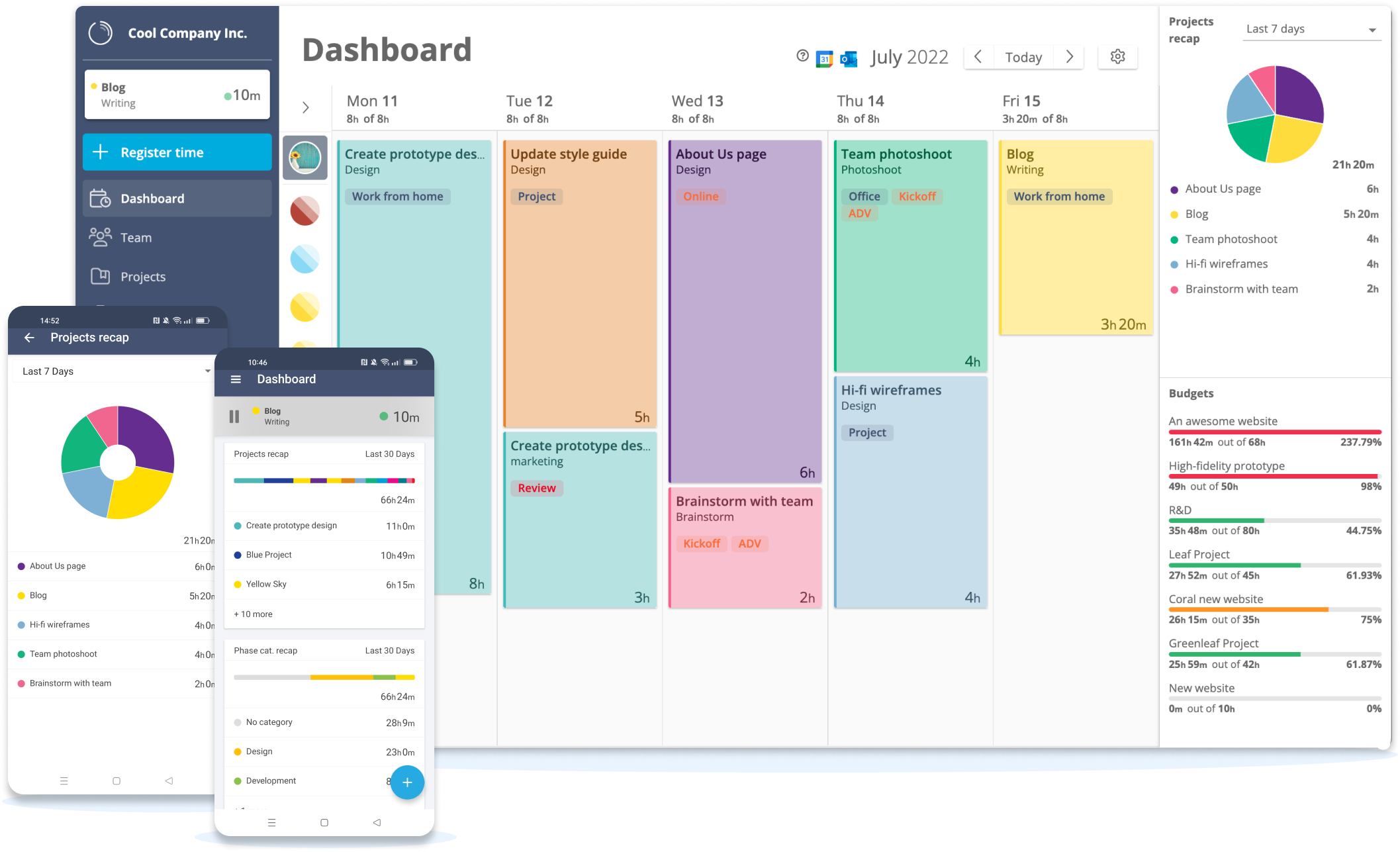 Timeneye Time tracking and Productivity Tool for Teams